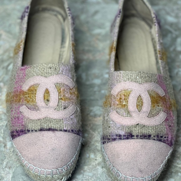 Chanel Tweed Espadrilles size 40 - Picture 9 of 10